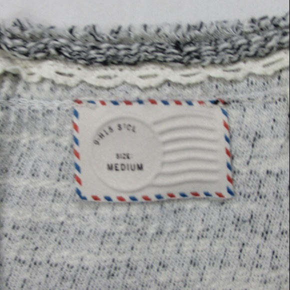 ANTHROPOLOGIE Post Mark Beverly Knit Tunic Top Med - Picture 8 of 8